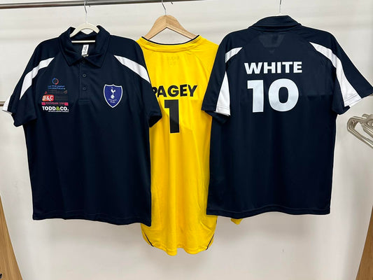 Customised Football Shirts in Birchington
