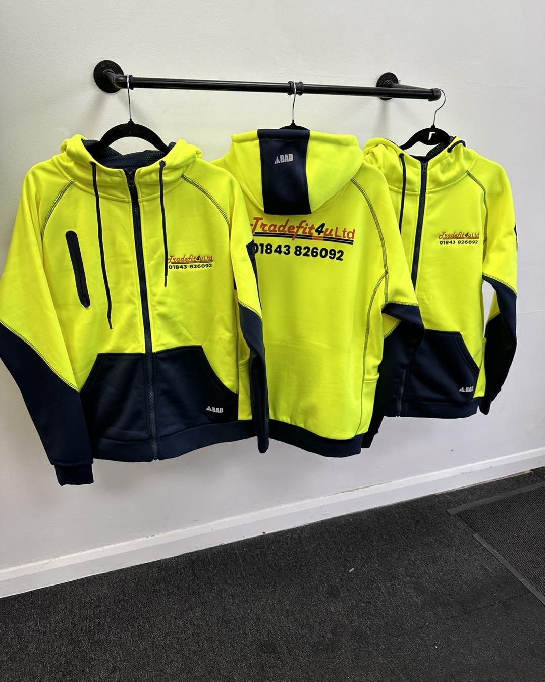 Printed workwear in Margate