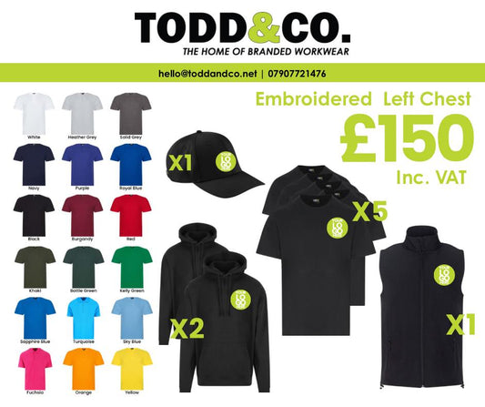 Embroidered T Shirts in Ramsgate